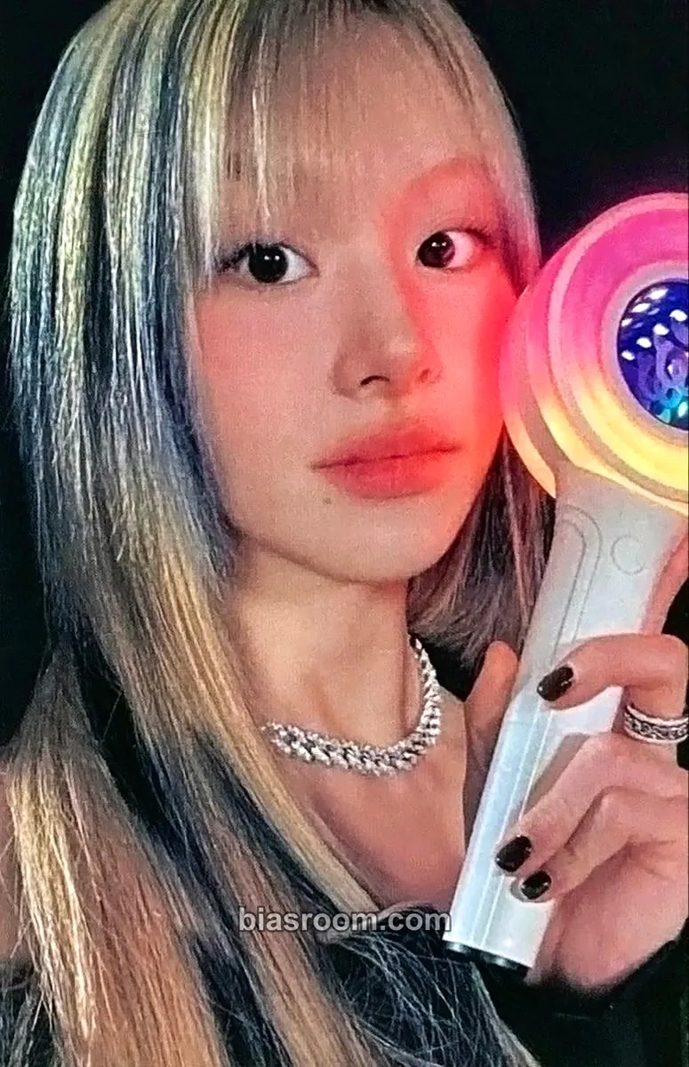 Chaeyoung TWICE Official Lightstick “Candybong ∞” (V3) Photocard - TWICE - TWICE K-pop photocard