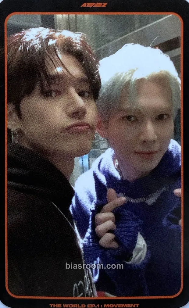 THE WORLD EP.1 : MOVEMENT Photocard - ATEEZ - ATEEZ K-pop photocard