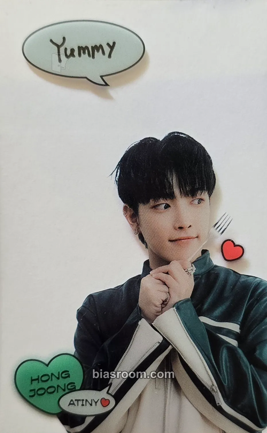 Hongjoong 3rd Atiny Membership kit Photocard - ATEEZ - ATEEZ K-pop photocard