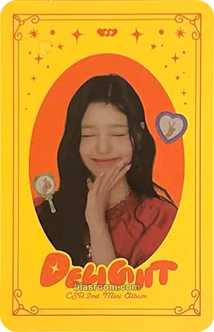 Duna DELIGHT Photocard - CSR - CSR K-pop photocard