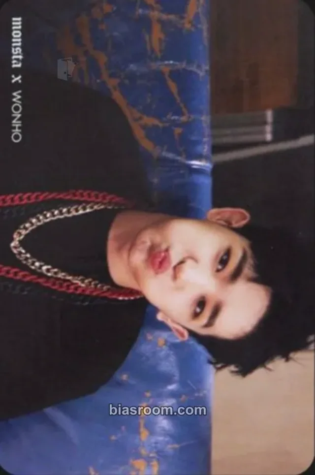 MONSTA X - Wonho - Trespass Album album photocard