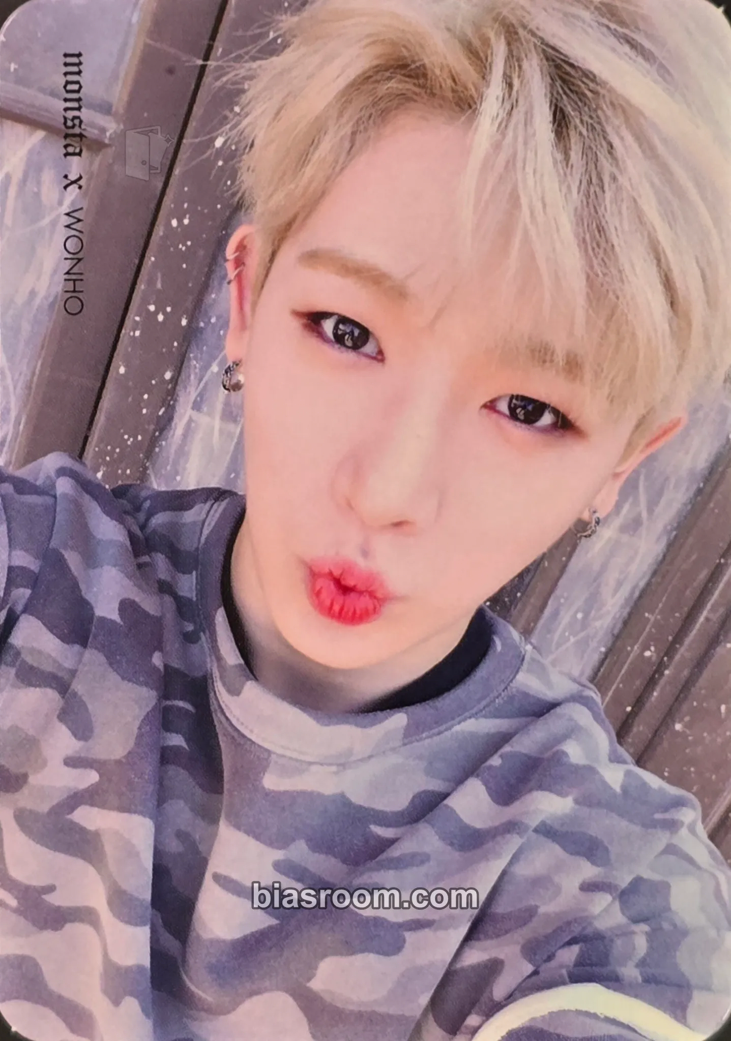 Wonho The Clan pt.1 <Lost> Photocard - MONSTA X - MONSTA X K-pop photocard