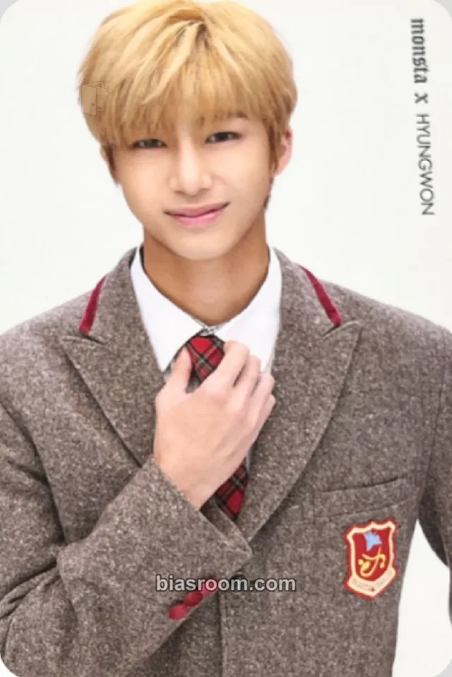 MONSTA X - Hyungwon - Rush Album album photocard official version