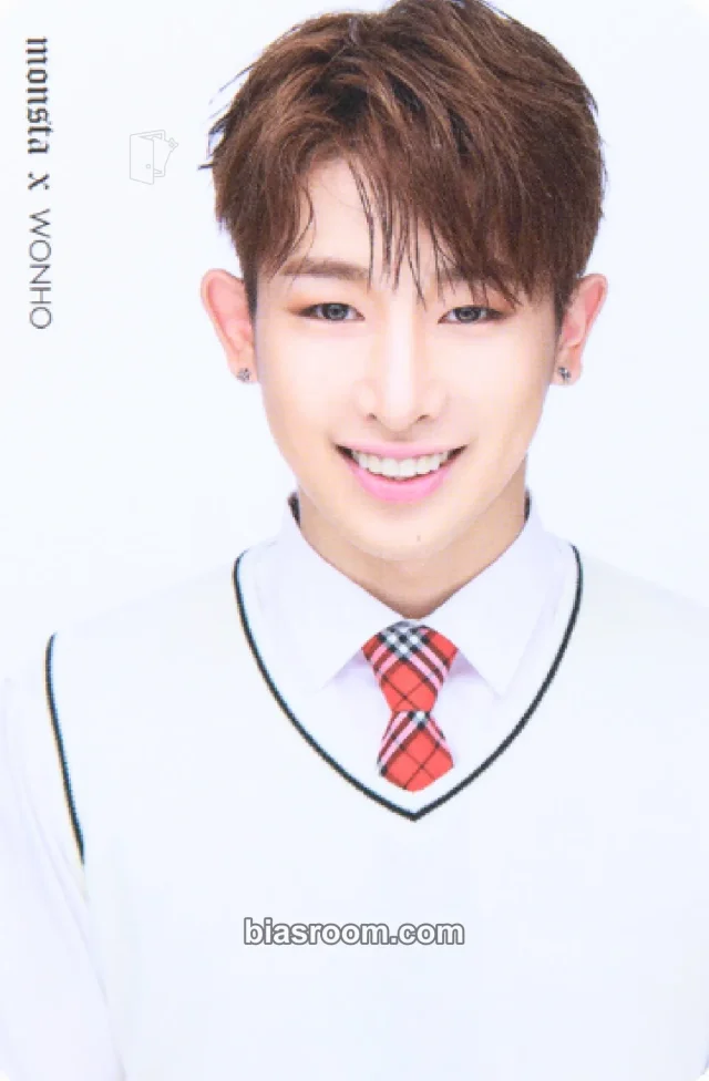 MONSTA X - Wonho - Rush Album album photocard official version