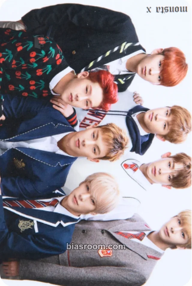 MONSTA X - Rush Album album photocard official version