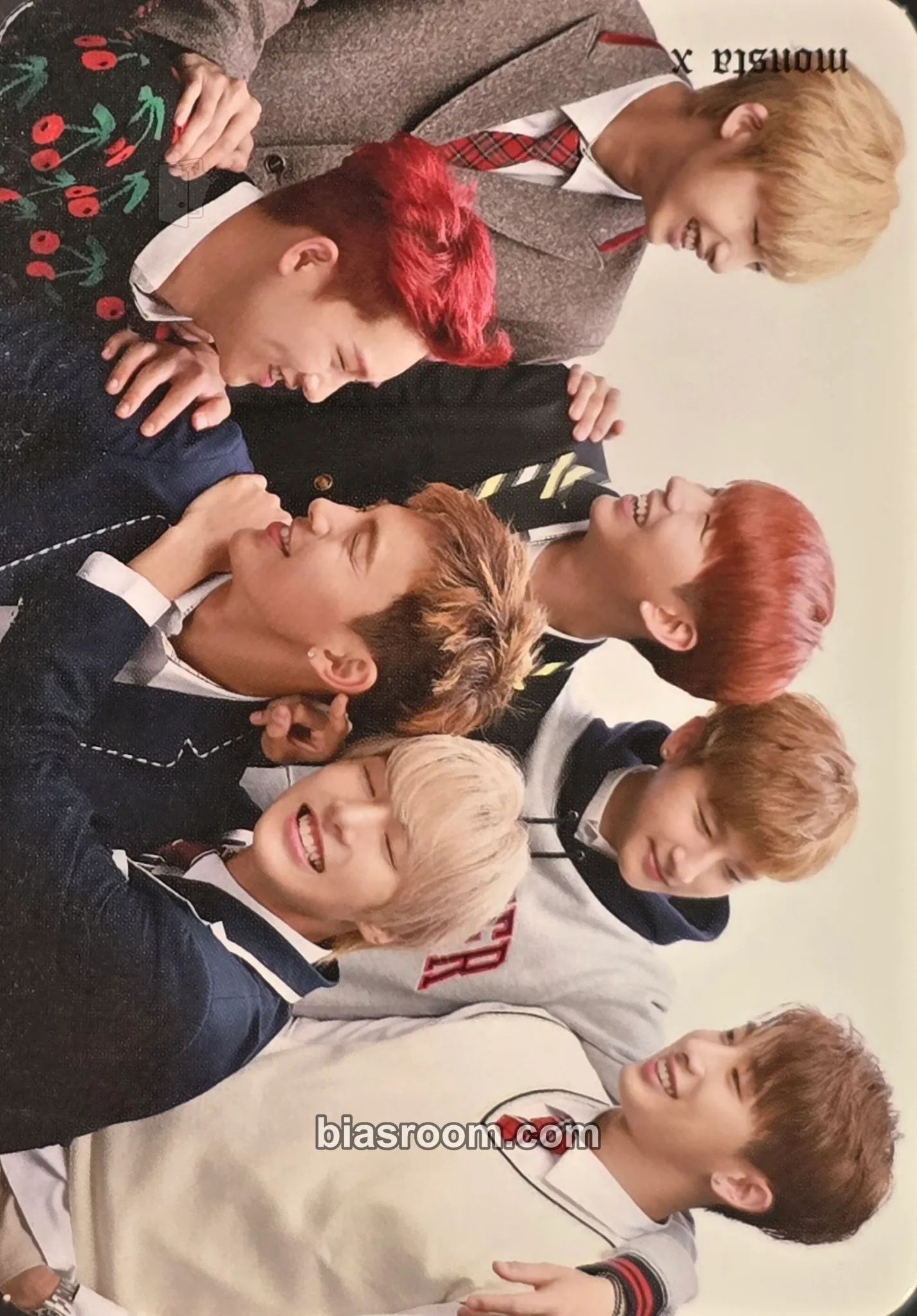 Rush Photocard - MONSTA X - MONSTA X K-pop photocard