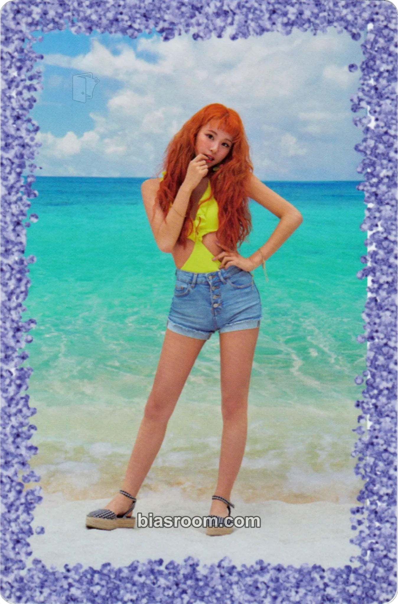 Chaeyoung Summer Nights Photocard - TWICE - TWICE K-pop photocard