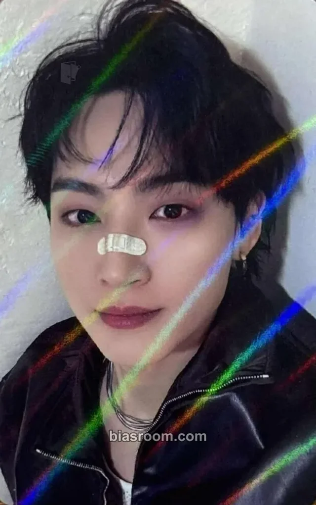 GOT7 - Jay B - WINTER HEPTAGON Album holographic (hologram) pob (pre-order benefit) KMStation