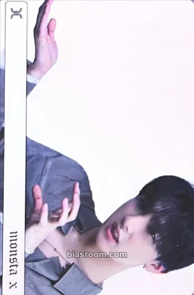 MONSTA X - I.M - The Clan pt.2.5: The Final Chapter Album album photocard beside version transparent