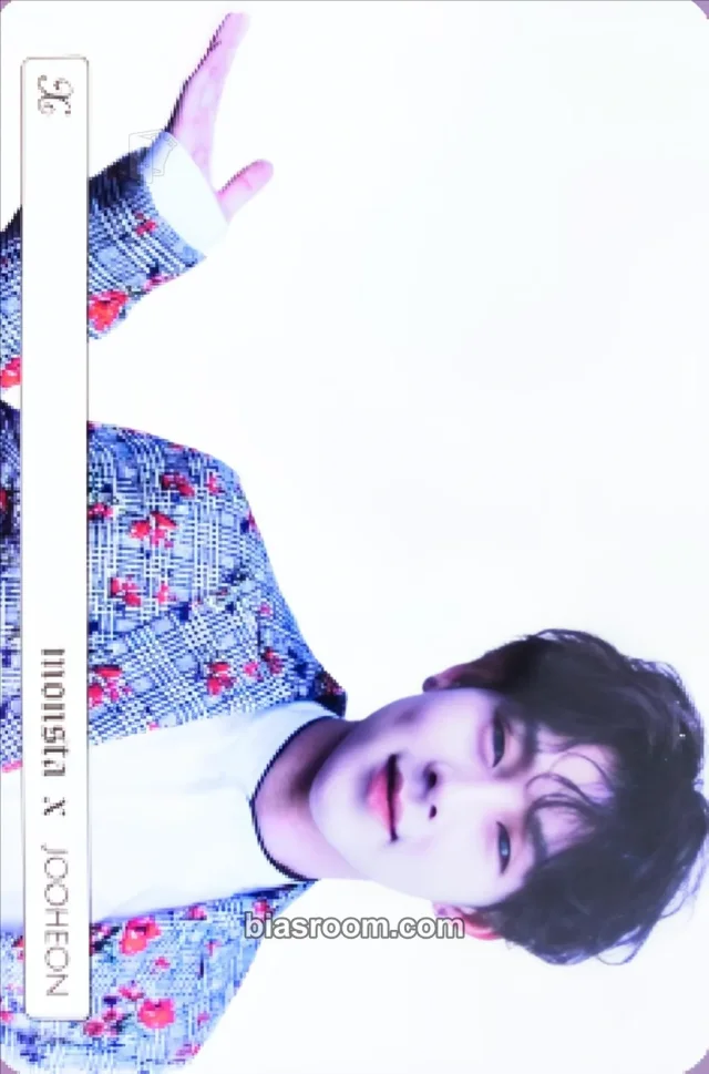 MONSTA X - Joohoney - The Clan pt.2.5: The Final Chapter Album album photocard beside version transparent