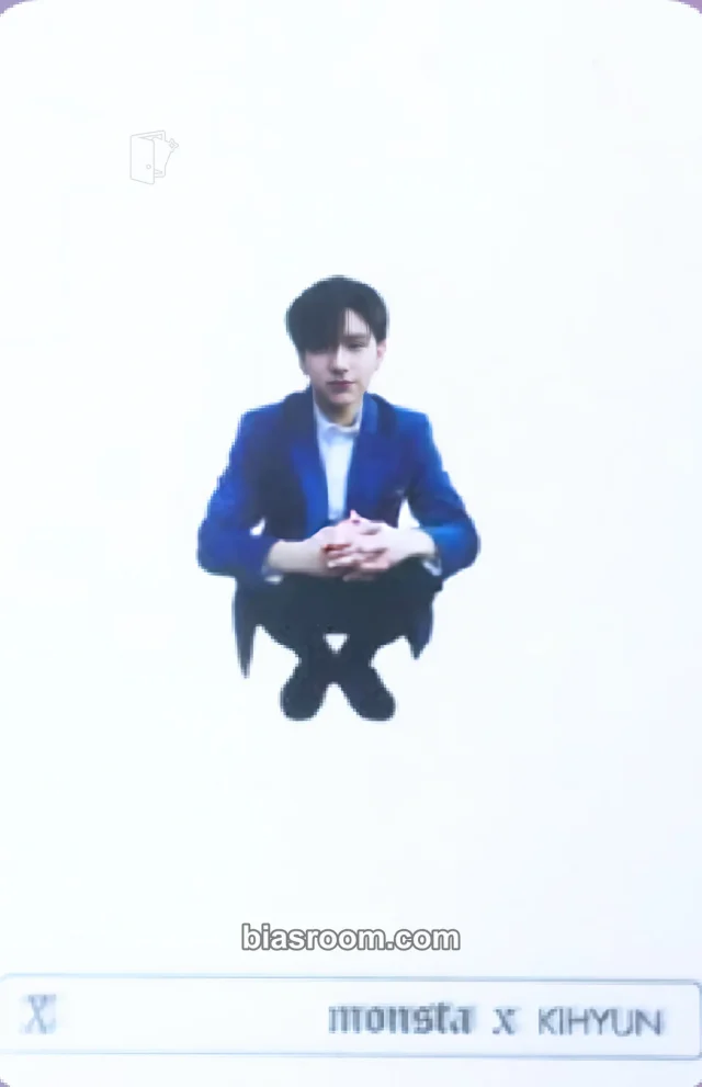 MONSTA X - Kihyun - The Clan pt.2.5: The Final Chapter Album album photocard beside version transparent