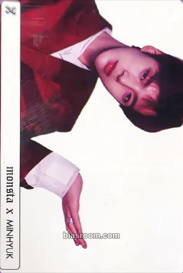 MONSTA X - Minhyuk - The Clan pt.2.5: The Final Chapter Album album photocard beside version transparent