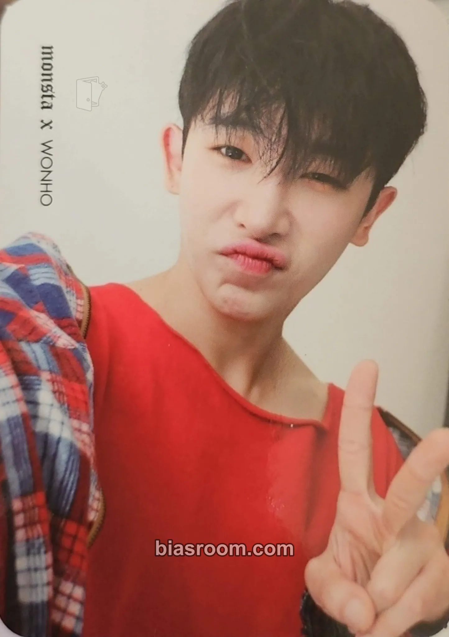 Wonho The Code Photocard - MONSTA X - MONSTA X K-pop photocard