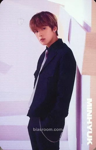 Minhyuk Shoot Out Photocard - MONSTA X - MONSTA X K-pop photocard