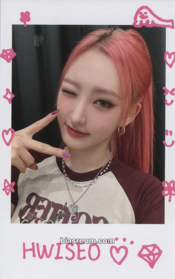 Hwiseo Japan 1st Fan Concert 'Piece Up' Photocard - EL7Z UP - EL7Z UP K-pop photocard