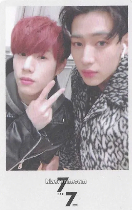7 for 7 Photocard - GOT7 - GOT7 K-pop photocard