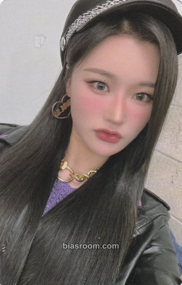 PIXY - U_Chae (Dajeong) - Reborn Album album photocard purple version