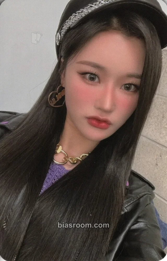 PIXY - U_Chae (Dajeong) - Reborn Album album photocard purple version