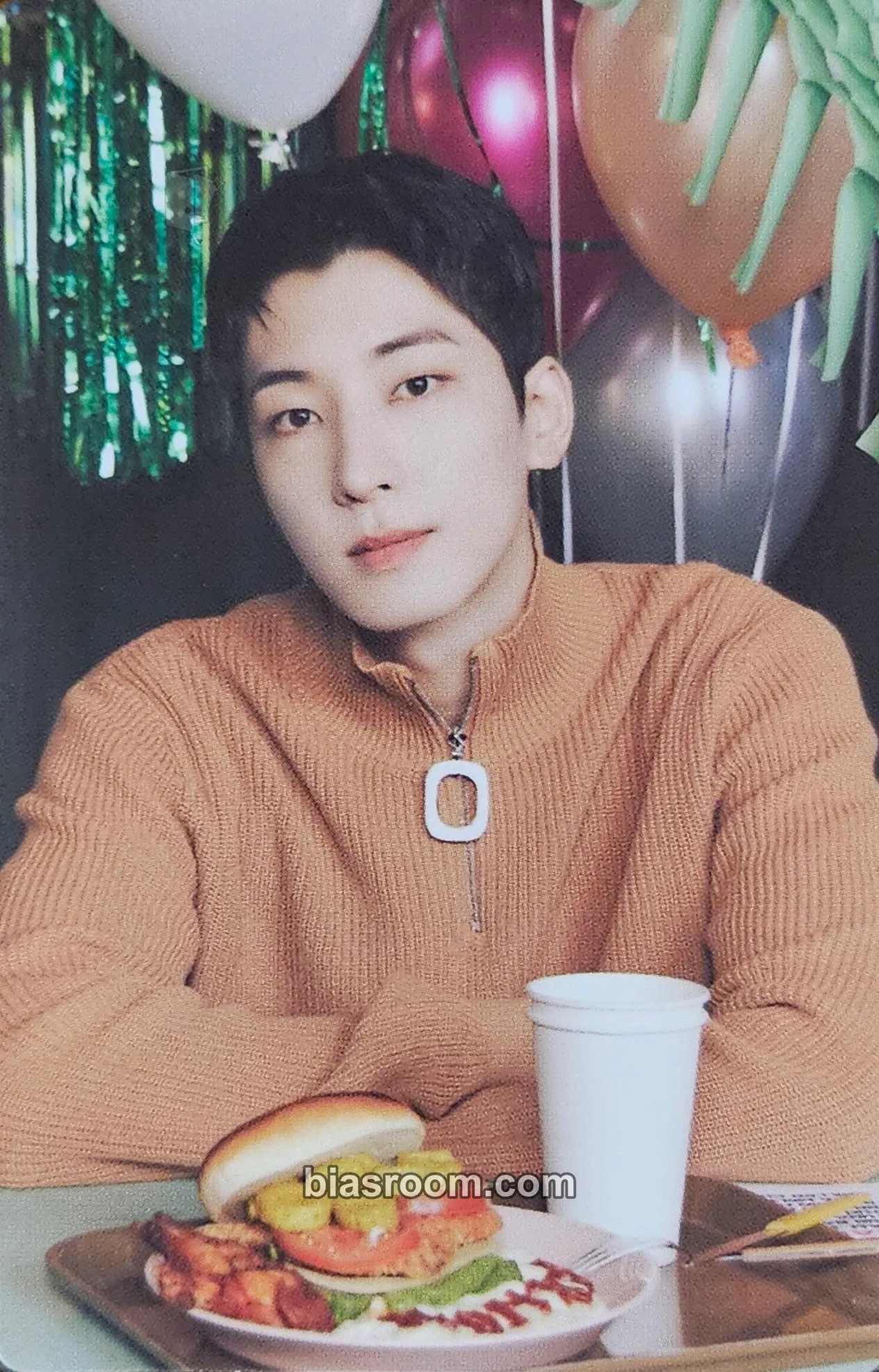Wonwoo Birthday Boxes/Merch Photocard - SEVENTEEN - SEVENTEEN K-pop photocard