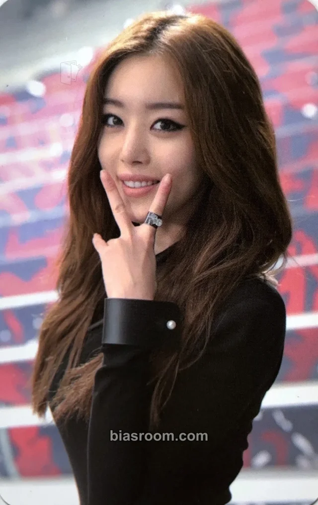 Secret - Sunhwa - Secret Summer Album blue version album photocard