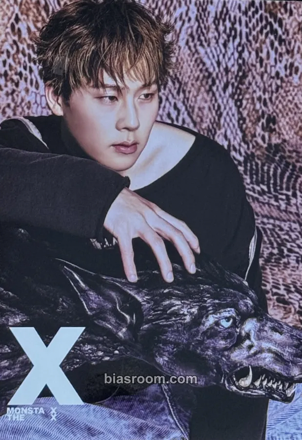 Joohoney THE X Photocard - MONSTA X - MONSTA X K-pop photocard