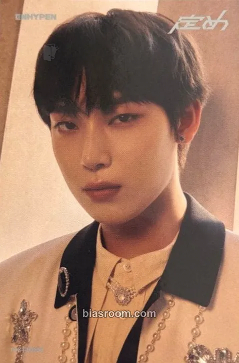Sunoo 定め (SADAME) Photocard - ENHYPEN - ENHYPEN K-pop photocard