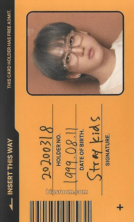 Changbin 2025 Japan Season's Greetings - Your Hero Photocard - Stray Kids - Stray Kids K-pop photocard