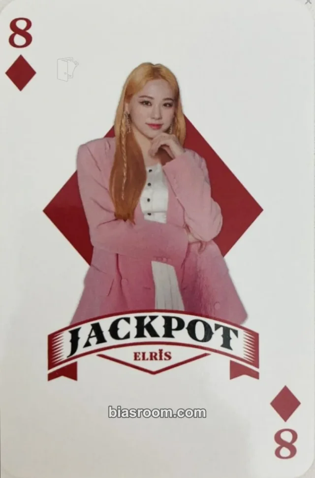 EJ Alice Jackpot K-pop photocard