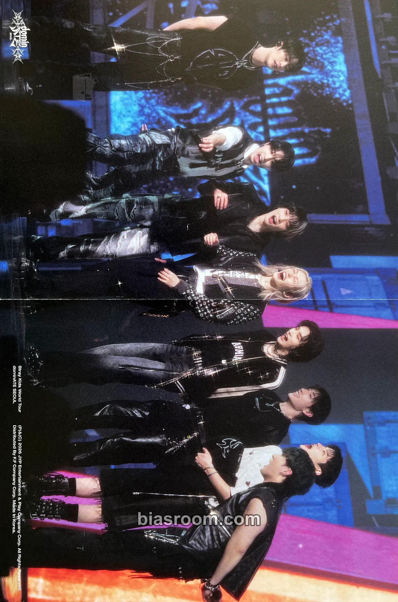 <dominATE SEOUL> DVD & BLU-RAY Photocard - Stray Kids - Stray Kids K-pop photocard