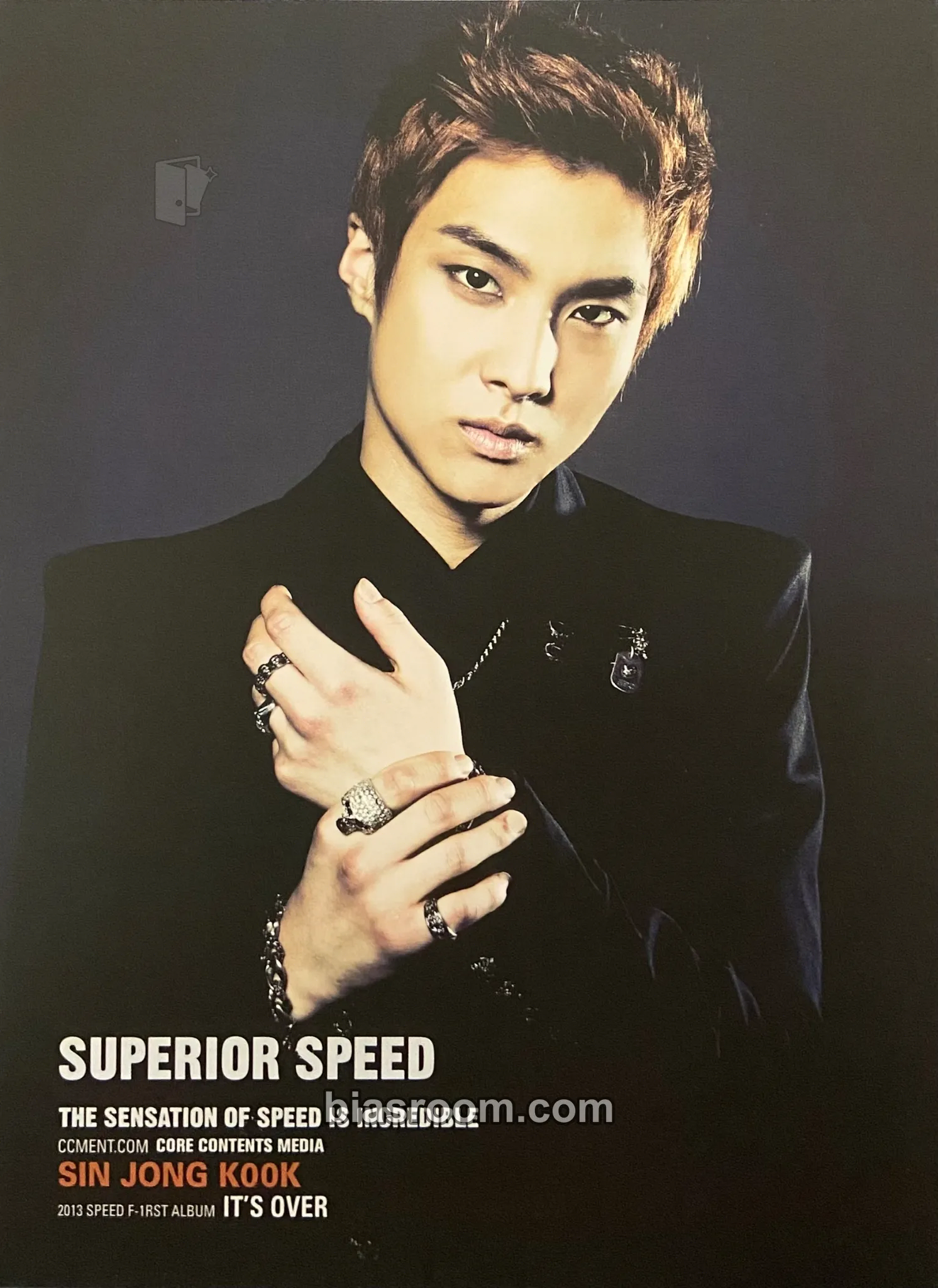 Shin Jongkook Superior Speed Photocard - Speed - Speed K-pop photocard