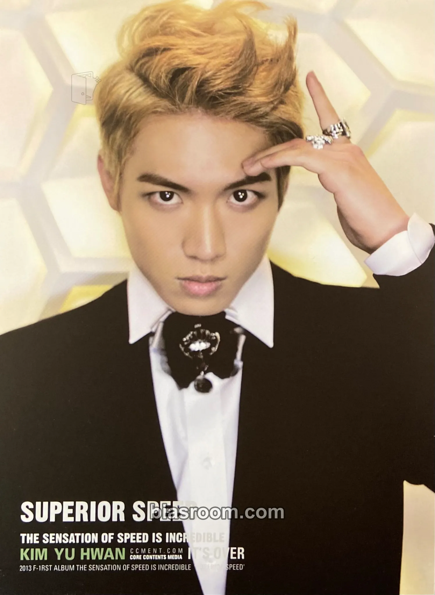 Kim Yuhwan Superior Speed Photocard - Speed - Speed K-pop photocard