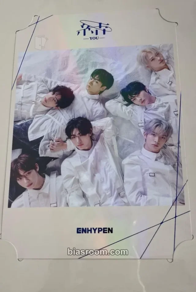 ENHYPEN - 結 -YOU- Album pob (pre-order benefit) weverse japan shop (wvj) photo frame