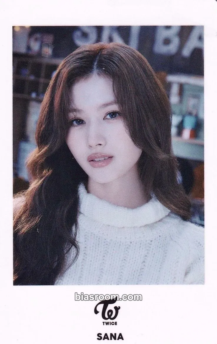 Sana 2024 JYP Japan Pop-up Store ‘SKI BAR’ Photocard - TWICE - TWICE K-pop photocard