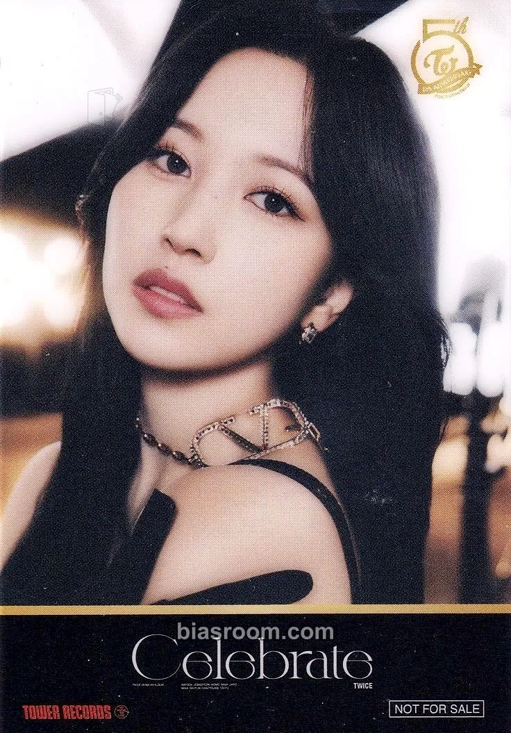 Mina Celebrate Photocard - TWICE - TWICE K-pop photocard