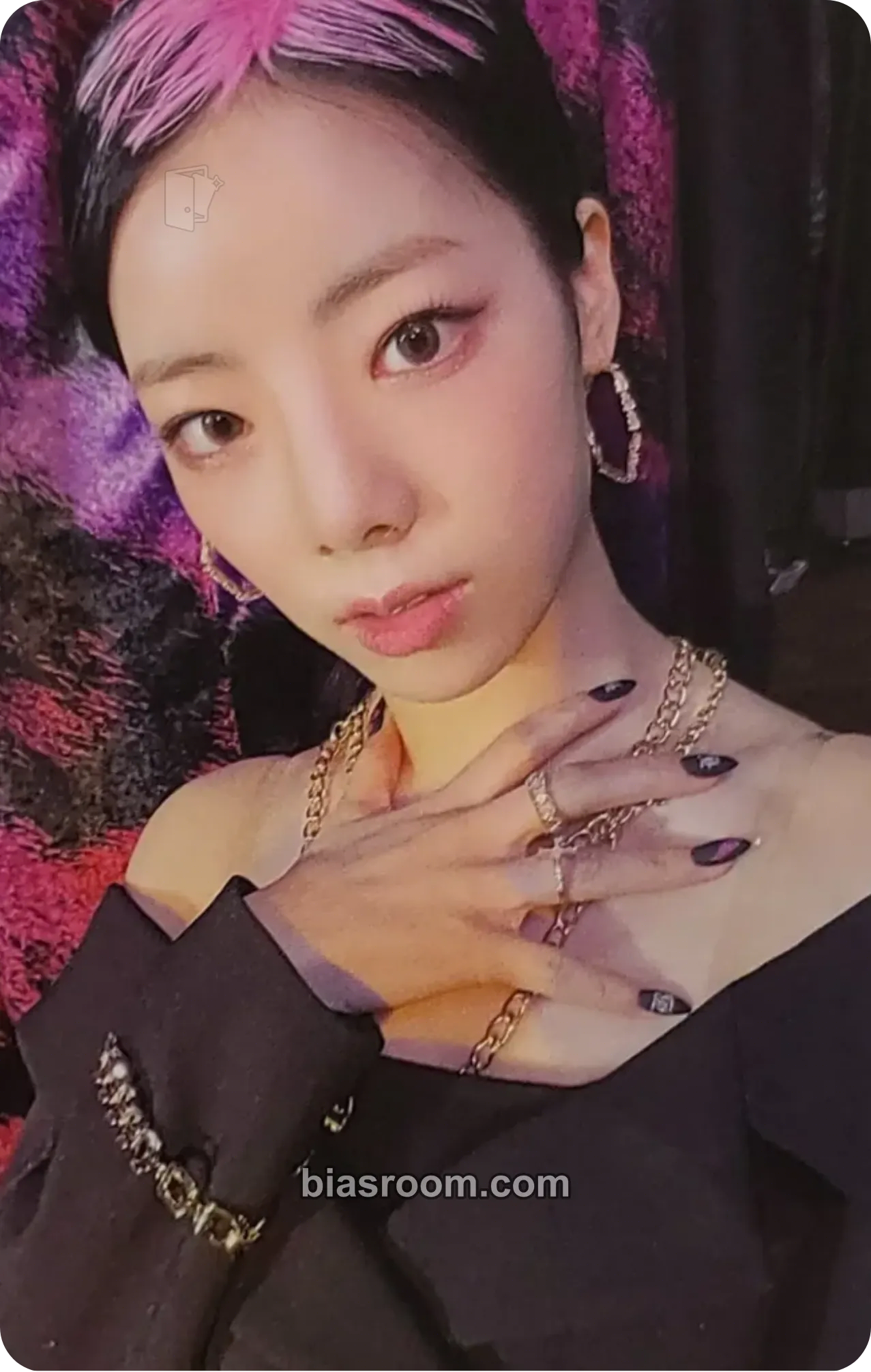 Na Goeun memeM Photocard - PURPLE KISS - PURPLE KISS K-pop photocard