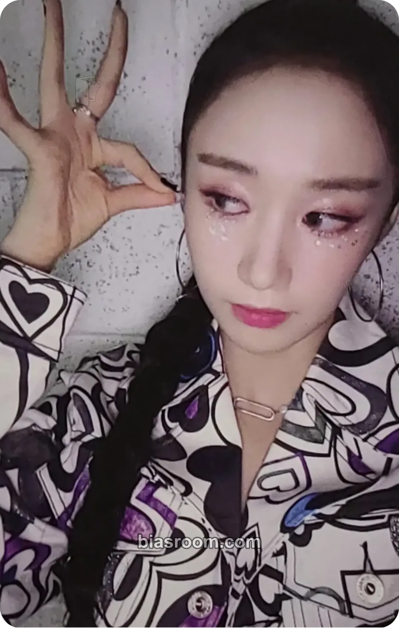 Park Jieun memeM Photocard - PURPLE KISS - PURPLE KISS K-pop photocard