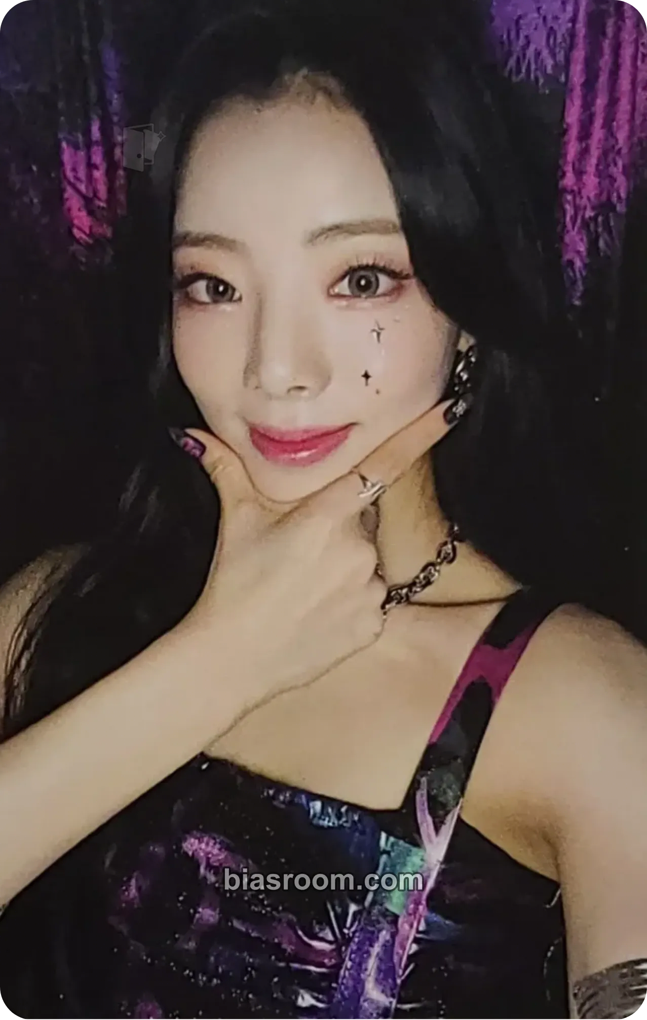Na Goeun memeM Photocard - PURPLE KISS - PURPLE KISS K-pop photocard