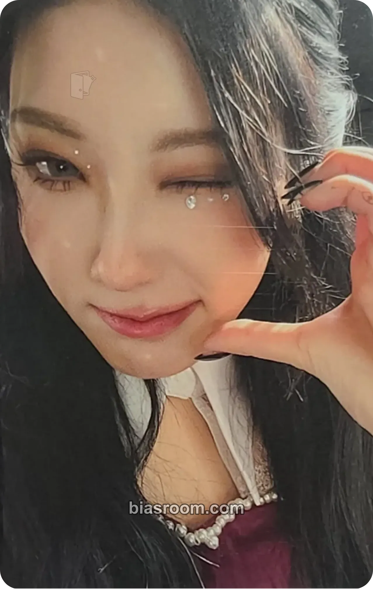 Chaein memeM Photocard - PURPLE KISS - PURPLE KISS K-pop photocard
