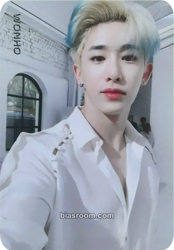 Wonho Take.2 We Are Here Photocard - MONSTA X - MONSTA X K-pop photocard