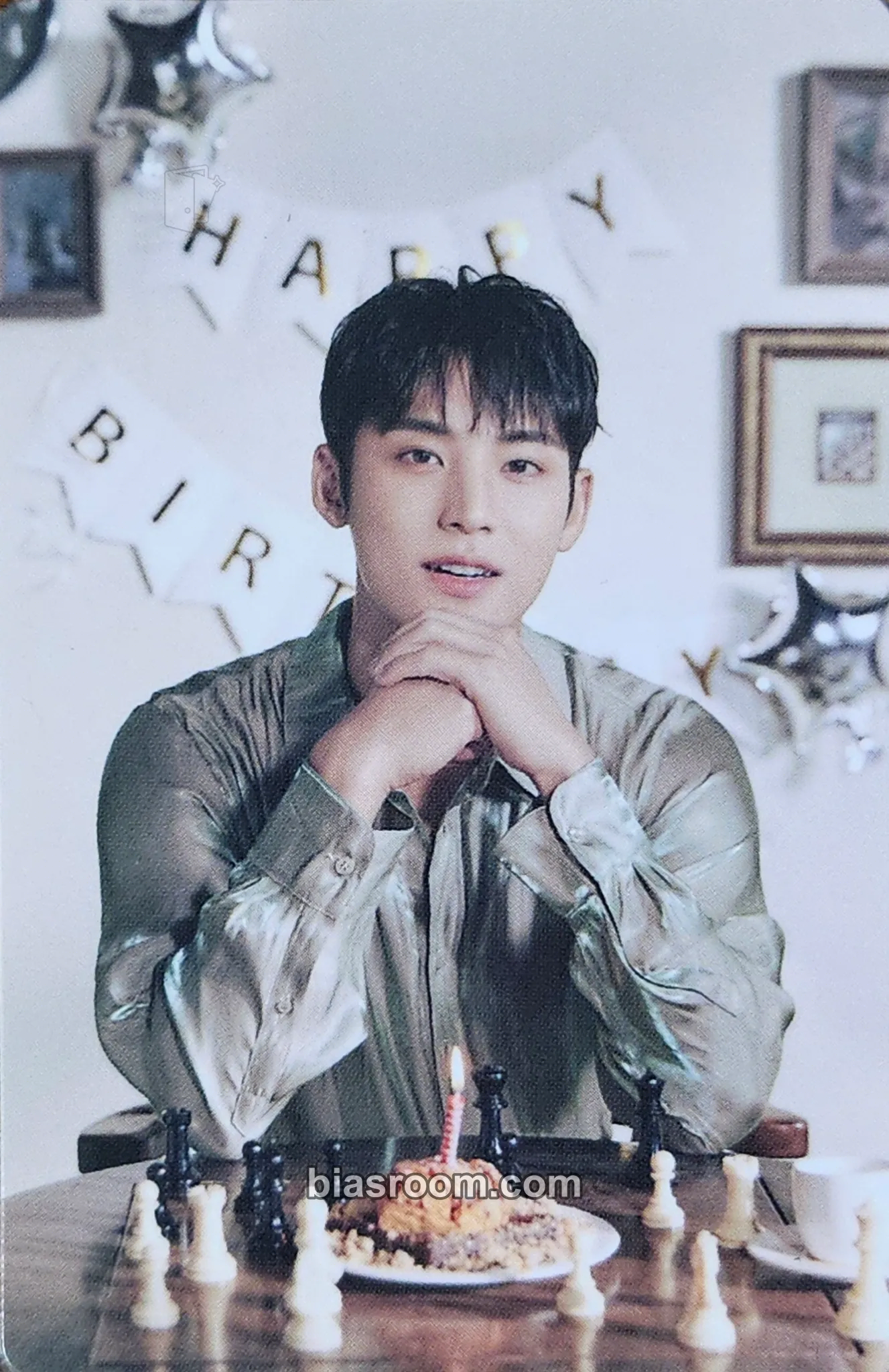Mingyu Birthday Boxes/Merch Photocard - SEVENTEEN - SEVENTEEN K-pop photocard