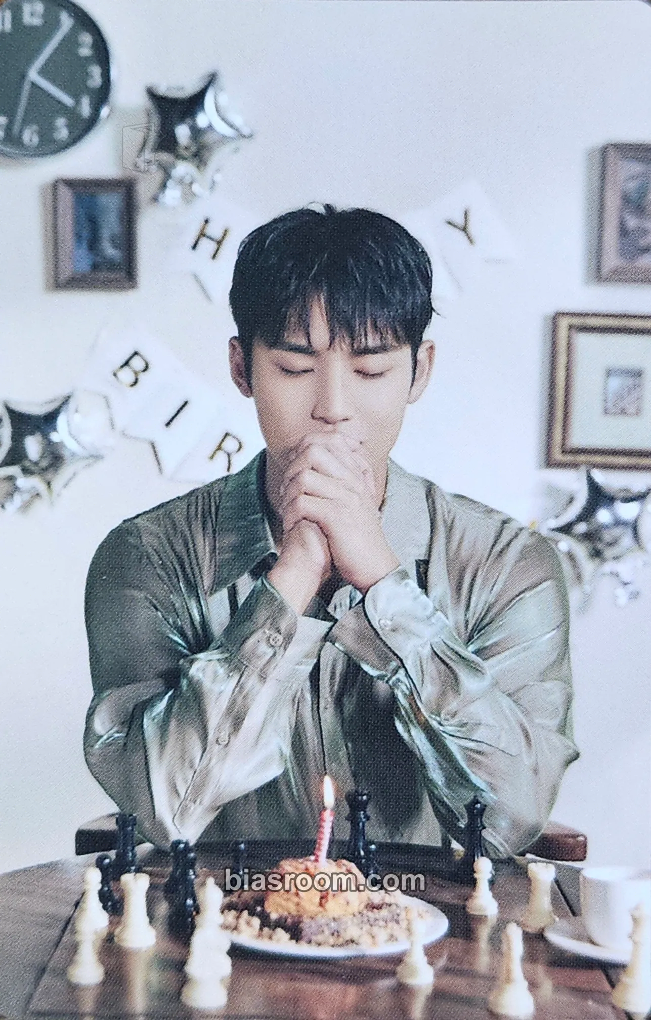 Mingyu Birthday Boxes/Merch Photocard - SEVENTEEN - SEVENTEEN K-pop photocard