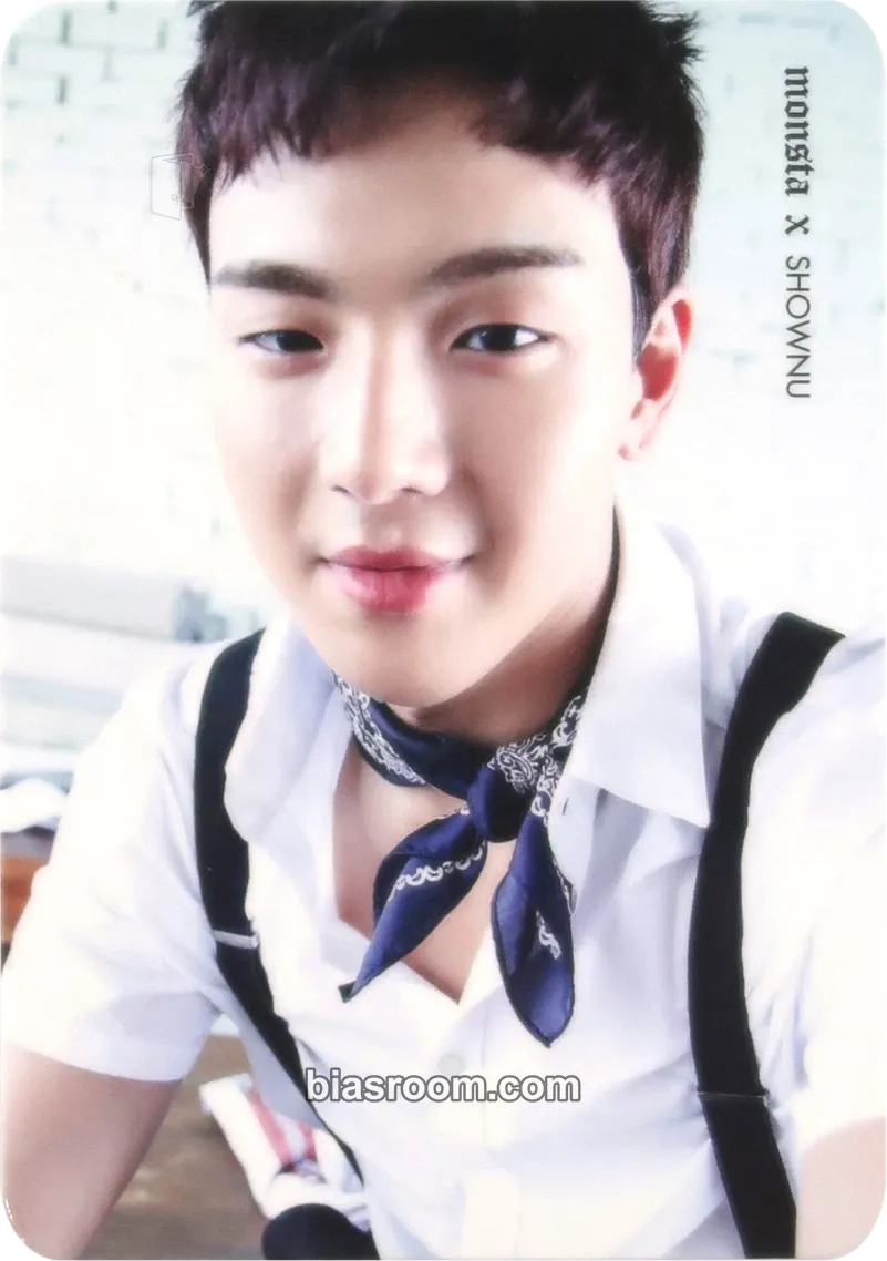 Shownu Picnic in Monbebe World Photocard - MONSTA X - MONSTA X K-pop photocard
