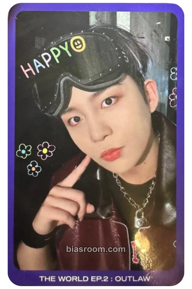 Jongho THE WORLD EP.2 : OUTLAW Photocard - ATEEZ - ATEEZ K-pop photocard