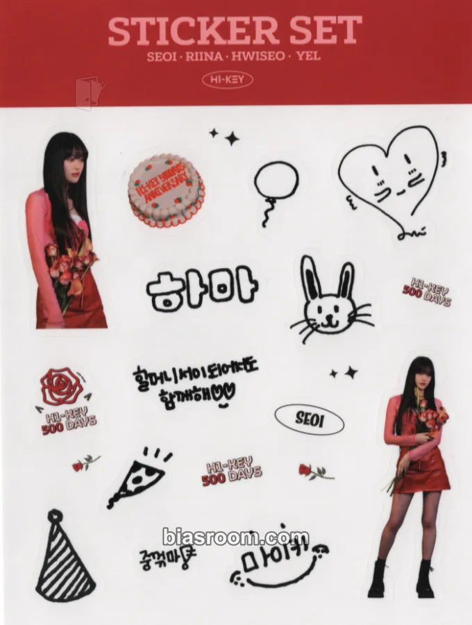 Seoi 500 Days Pop-Up Store Photocard - H1-KEY - H1-KEY K-pop photocard
