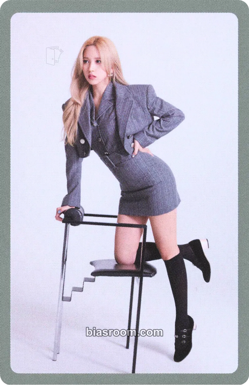 Mina Eyes Wide Open Photocard - TWICE - TWICE K-pop photocard
