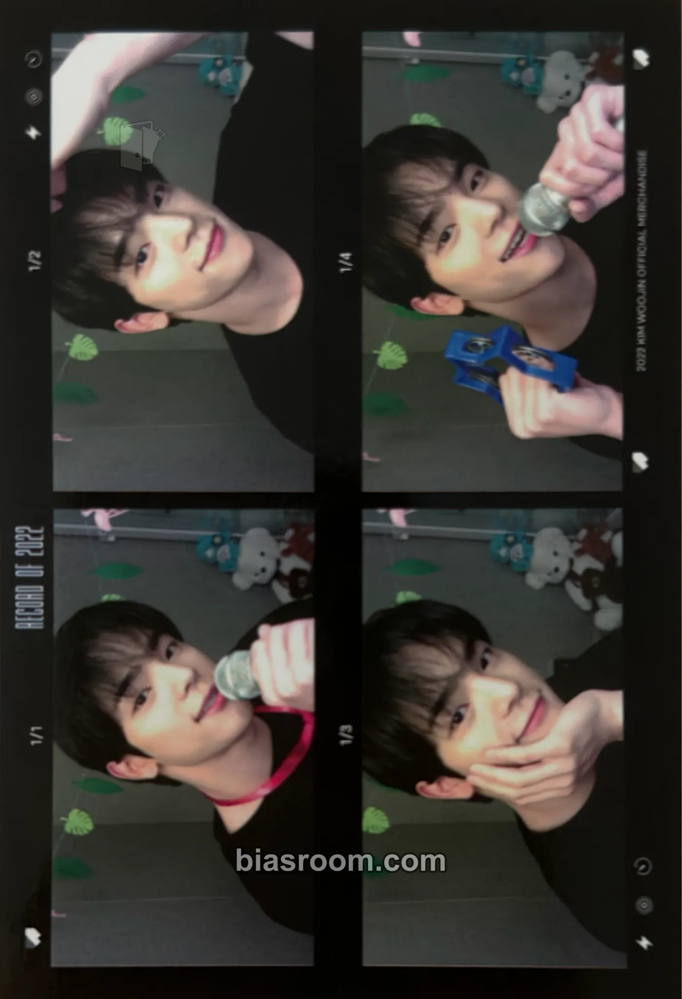 Woojin Record of 2022 Photocard - Kim Woojin - Kim Woojin K-pop photocard
