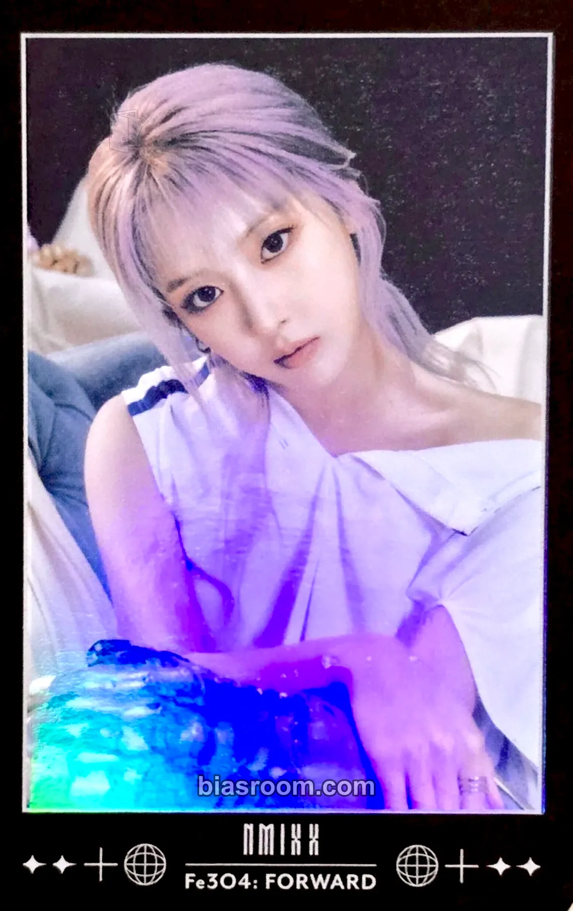 Jiwoo Fe3O4: FORWARD Photocard - NMIXX - NMIXX K-pop photocard