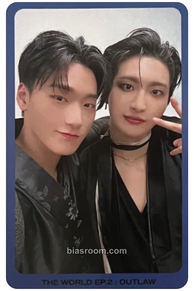 THE WORLD EP.2 : OUTLAW Photocard - ATEEZ - ATEEZ K-pop photocard