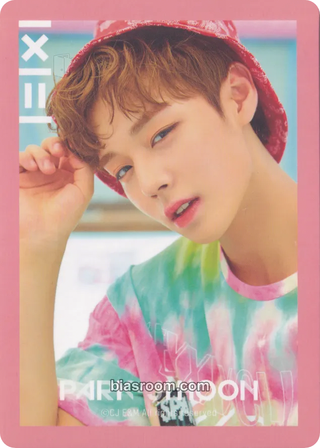 Jihoon 1X1=1 (To Be One) Photocard - Wanna One - Wanna One K-pop photocard