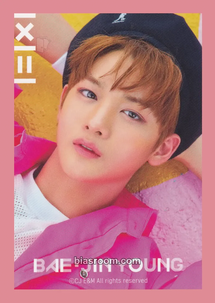 Jinyoung 1X1=1 (To Be One) Photocard - Wanna One - Wanna One K-pop photocard